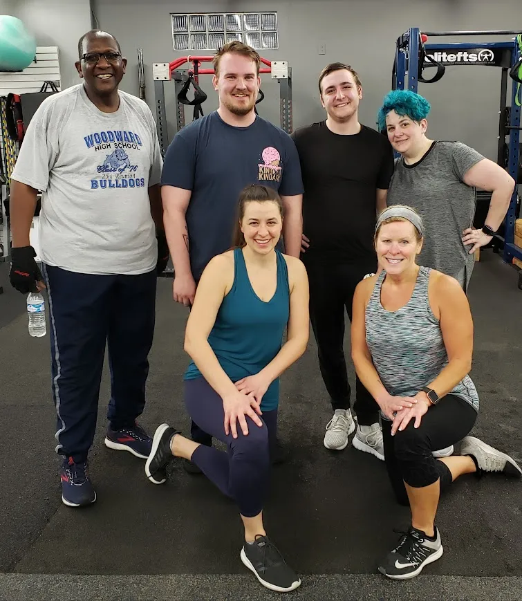 Small group training crew at Solid Training